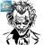 Jop joker pochoir stencil marvel